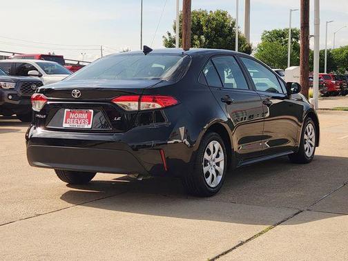 Midnight Black Metallic 2024 Toyota Corolla LE