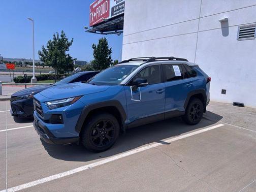 Cavalry Blue/Ice Edge 2024 Toyota RAV4 TRD Off Road