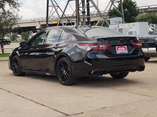 Midnight Black Metallic 2021 Toyota Camry XSE