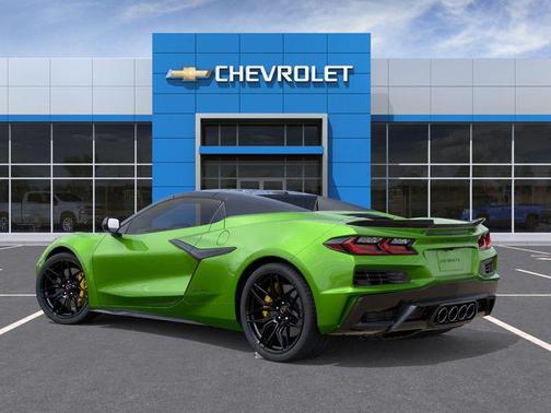 Roswell Green Metallic 2026 Chevrolet Corvette Z06