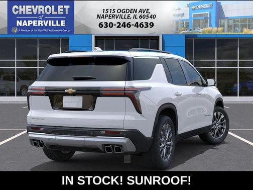 Summit White 2026 Chevrolet Traverse LT