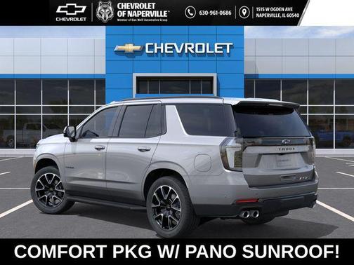 Sterling Gray Metallic 2026 Chevrolet Tahoe 4WD RST