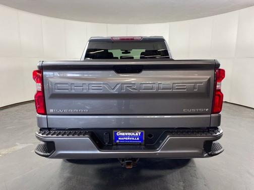 Steel Metallic 2021 Chevrolet Silverado 1500 Custom