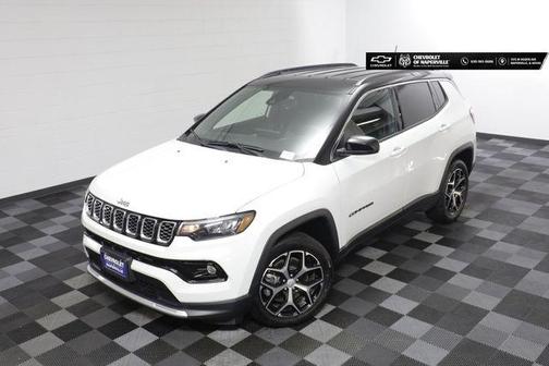 Bright White Clearcoat 2024 Jeep Compass Limited