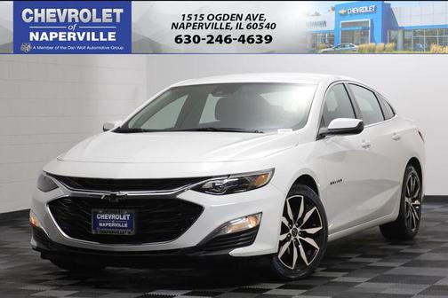 Summit White 2024 Chevrolet Malibu FWD RS