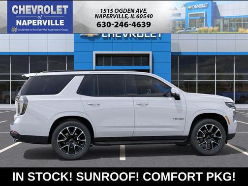 Summit White 2026 Chevrolet Tahoe 4WD RST