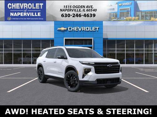 Summit White 2026 Chevrolet Traverse LT