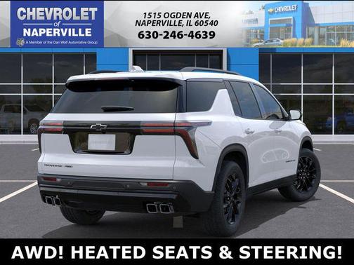 Summit White 2026 Chevrolet Traverse LT