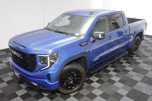 Dynamic Blue Metallic 2022 GMC Sierra 1500 Elevation