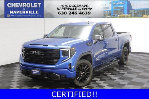 Dynamic Blue Metallic 2022 GMC Sierra 1500 Elevation