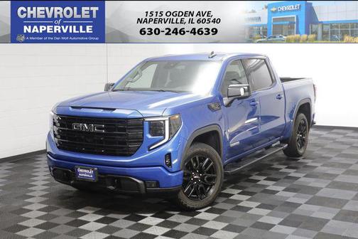 Dynamic Blue Metallic 2022 GMC Sierra 1500 Elevation