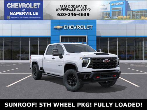 Summit White 2026 Chevrolet Silverado 2500 Crew Cab, Standard Bed, XR2, 4WD