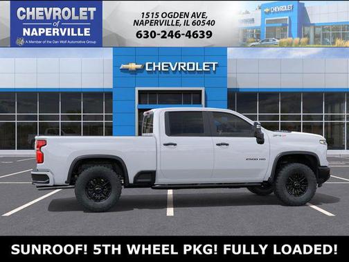 Summit White 2026 Chevrolet Silverado 2500 Crew Cab, Standard Bed, XR2, 4WD