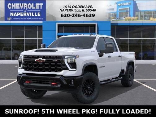 Summit White 2026 Chevrolet Silverado 2500 Crew Cab, Standard Bed, XR2, 4WD