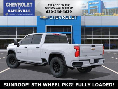 Summit White 2026 Chevrolet Silverado 2500 Crew Cab, Standard Bed, XR2, 4WD