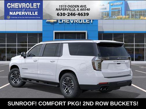 Summit White 2026 Chevrolet Suburban Z71, 4WD
