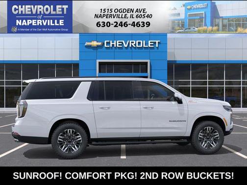 Summit White 2026 Chevrolet Suburban Z71, 4WD