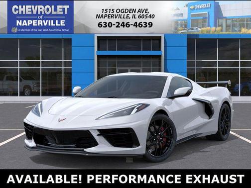 Arctic White 2026 Chevrolet Corvette Stingray w/1LT