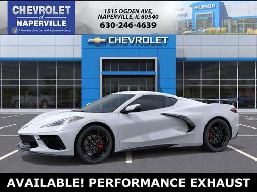 Arctic White 2026 Chevrolet Corvette Stingray w/1LT