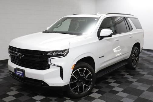 Summit White 2023 Chevrolet Tahoe 4WD RST