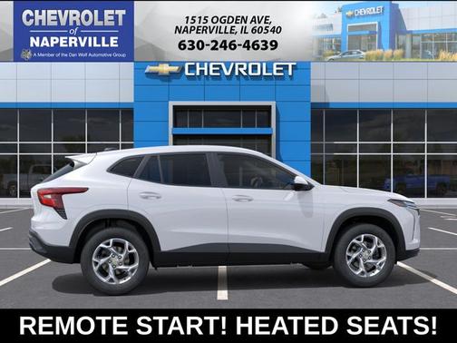 Summit White 2026 Chevrolet Trax LS
