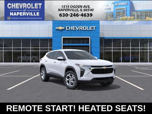 Summit White 2026 Chevrolet Trax LS
