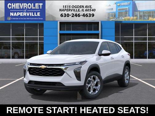 Summit White 2026 Chevrolet Trax LS