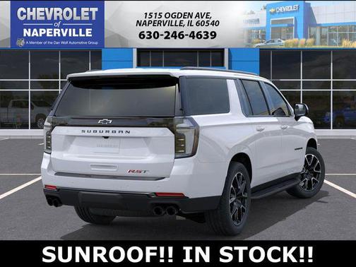 Summit White 2026 Chevrolet Suburban RST