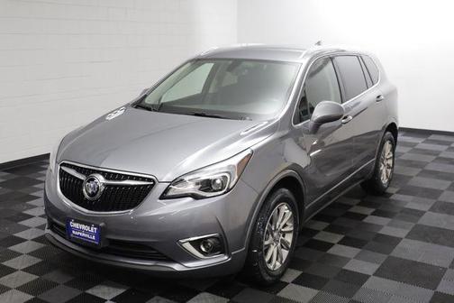 Satin Steel Metallic 2020 Buick Envision AWD Essence