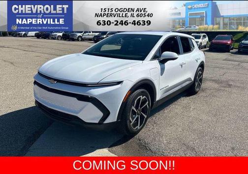 Summit White 2025 Chevrolet Equinox EV LT