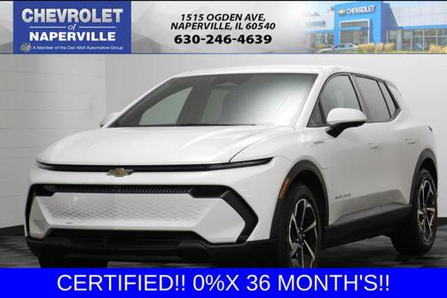 Summit White 2025 Chevrolet Equinox EV LT