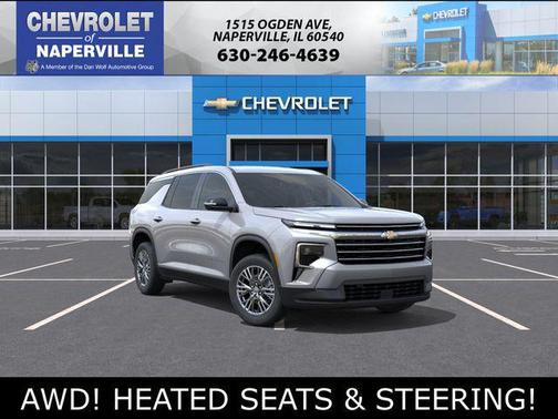 Sterling Gray Metallic 2026 Chevrolet Traverse LT