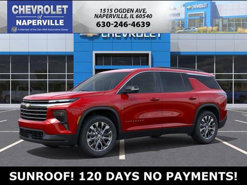 Radiant Red Tintcoat 2026 Chevrolet Traverse LT
