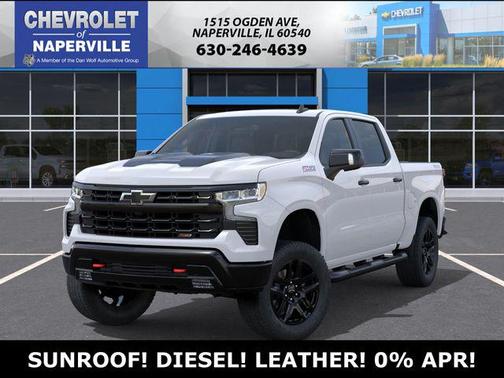 Summit White 2026 Chevrolet Silverado 1500 LT Trail Boss