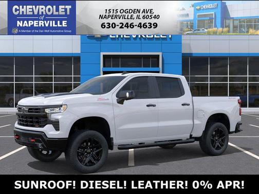 Summit White 2026 Chevrolet Silverado 1500 LT Trail Boss