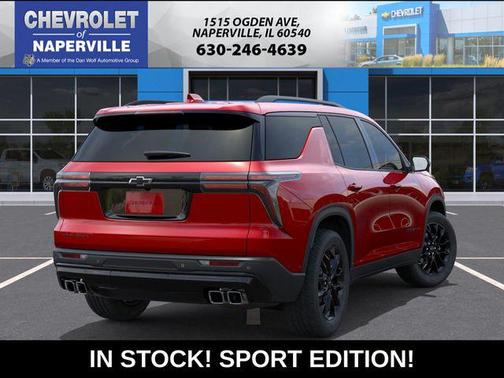Radiant Red Tintcoat 2026 Chevrolet Traverse LT