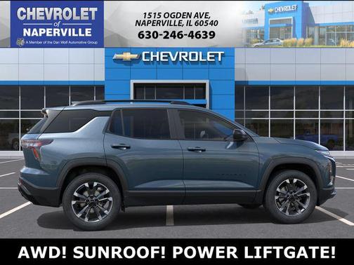 Lakeshore Blue Metallic 2026 Chevrolet Equinox AWD RS