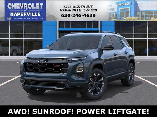 Lakeshore Blue Metallic 2026 Chevrolet Equinox AWD RS
