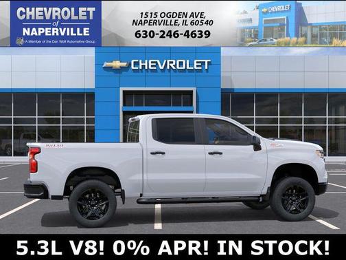 Summit White 2026 Chevrolet Silverado 1500 LT Trail Boss