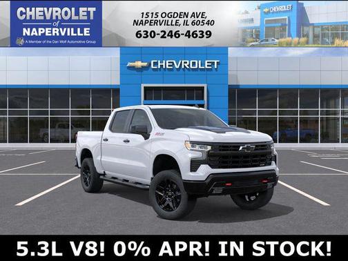 Summit White 2026 Chevrolet Silverado 1500 LT Trail Boss