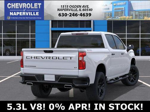 Summit White 2026 Chevrolet Silverado 1500 LT Trail Boss