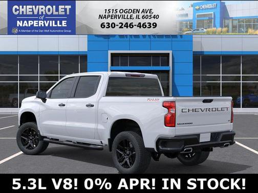 Summit White 2026 Chevrolet Silverado 1500 LT Trail Boss