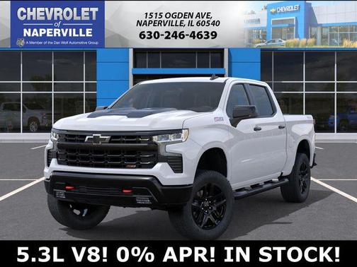 Summit White 2026 Chevrolet Silverado 1500 LT Trail Boss