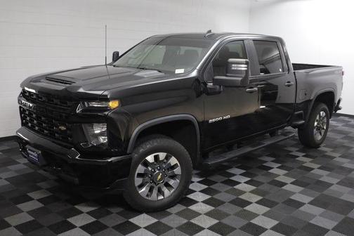Black 2022 Chevrolet Silverado 2500 Custom