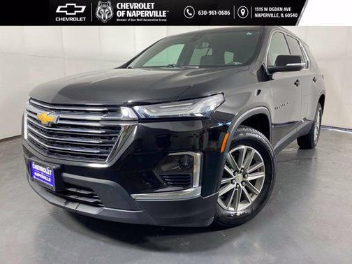 Black Metallic 2023 Chevrolet Traverse LT