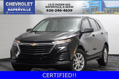 Mosaic Black Metallic 2024 Chevrolet Equinox LS