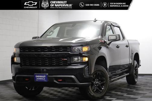 Black 2020 Chevrolet Silverado 1500 Custom Trail Boss
