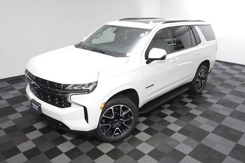 Summit White 2021 Chevrolet Tahoe 4WD RST