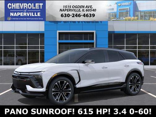 Polar White Tricoat 2026 Chevrolet Blazer EV SS AWD