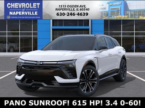 Polar White Tricoat 2026 Chevrolet Blazer EV SS AWD